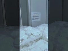 Papel de filtro viral bacteriano blanco para espirometría y filtro HME