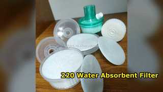 Rollo de papel de filtro HME absorbente