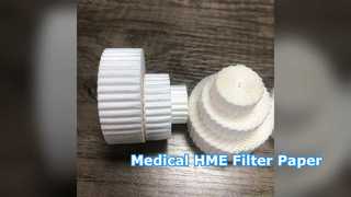 Hidratante médico del aislamiento del papel de filtro de HME