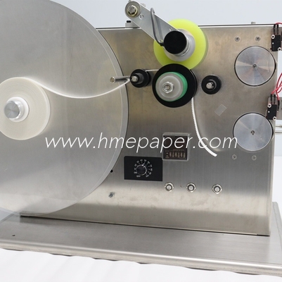 comprar Máquina de bobinado de papel de filtro HME de acero inoxidable para etiquetado de alta precisión Permite un error de etiquetado ± 0,2 mm online manufacture