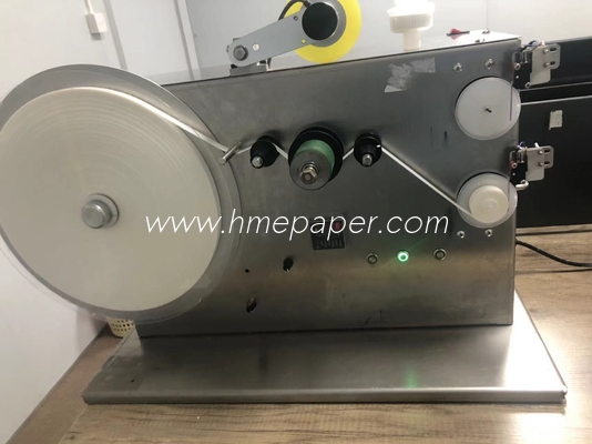 comprar 900-1200pcs/hora Capacidad Máquinas de rodadura de tiras adhesivas para productos de 20-150mm HMEF online manufacture