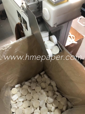 comprar Cortador automático HMEF HME Máquina de papel de filtro de velocidad ajustable cinta médica máquina de bobinado de rollos diámetro 22-60 mm online manufacture
