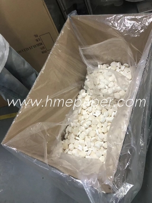 comprar Papel de filtro electrostático HME Papel de filtro de tejido no tejido/algodón de aire caliente Materiales médicos online manufacture