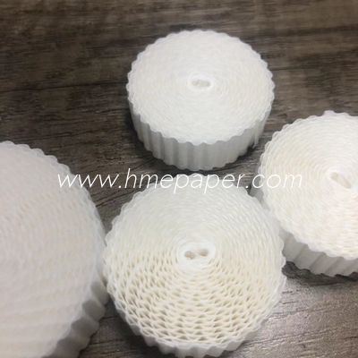 comprar Diámetro personalizado HME papel de filtro absorvente papel ondulado rollo para la filtración 99,99% online manufacture