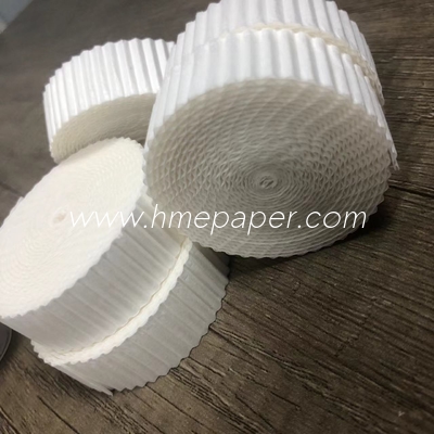 Papel de filtro HME electrostático antimicrobiano de clase I grado médico 120C resistente 0,5 u Porosidad
