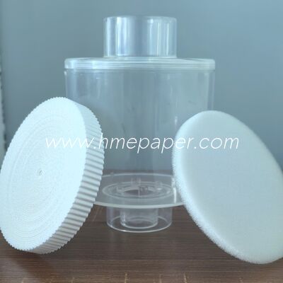 Material de filtro de absorción de CO2 de carbono activado con filtro de esponja y filtro bacteriano de algodón